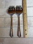 Oneida Juilliard Cube Set of 2 Serving Forks Stainless Flatware — photo 9
