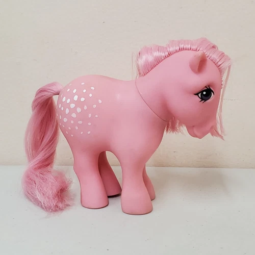 Vintage My Little Pony 1982 Cotton Candy Hasbro Pink MLP Gen One G1