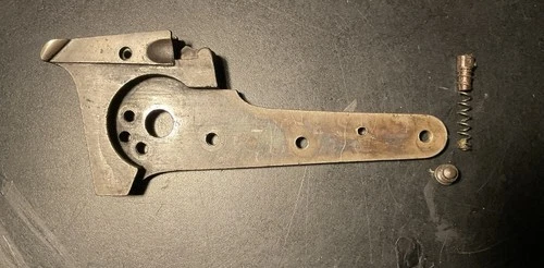 Original M1859-63 Sharps Civil War Carbine Or Rifle Lockplate