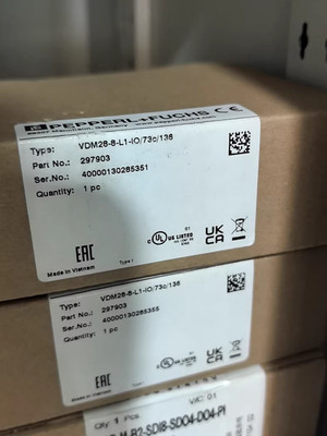 1 Pcs New Pepperl+Fuchs VDM28-15-L-IO/73C/110/122 Photoelectric Sensor DHL/Fedex