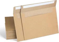 100 Pack Kraft Envelopes,A7 Invitation Envelopes,Wedding, Baby Shower,Brown Kraf