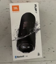 JBL Flip 7 Bluetooth Portable Speaker Black, Waterproof, Dustproof, 2024 Model
