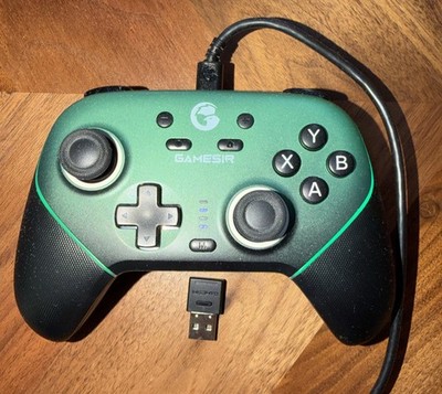GameSir Super Nova Wireless Controller PC/Switch iOS Android Hall RGB, Green