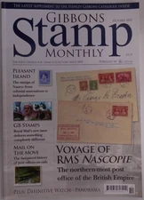 Gibbons Stamp Monthly magazine Oct 2025 Voyage of RMS Nascopie + Peasant Island