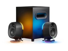 SteelSeries - Arena 7 2.1 Bluetooth Gaming Speakers with RGB Lighting 3 Piece 