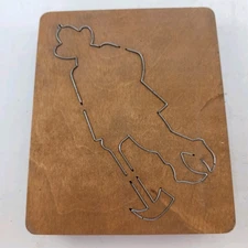 Fireman First Responder Ellison Educational Equip Accucut Wood Dies 6"x5" 