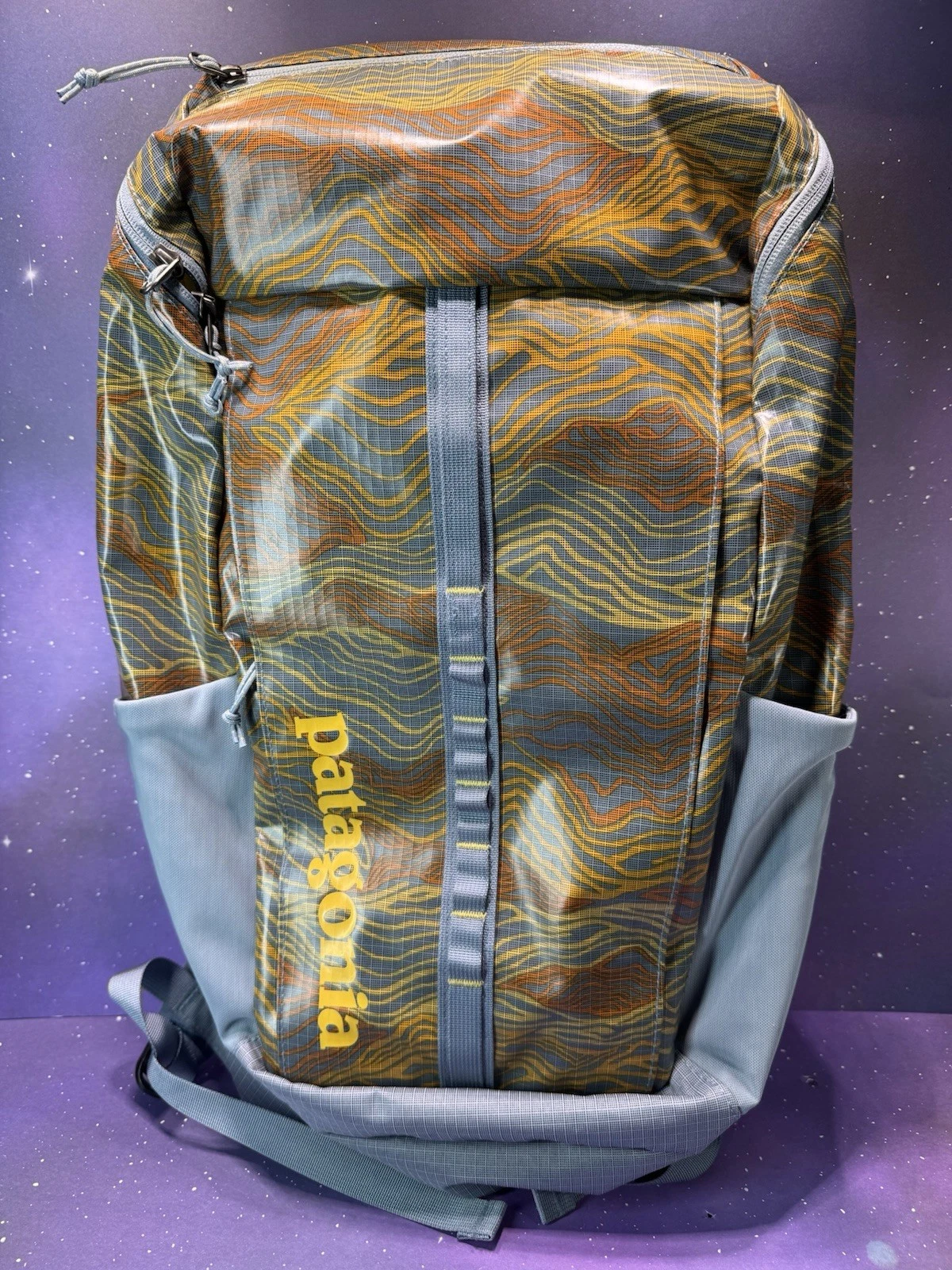 Patagonia Black Hole Pack 25L 49297 Classic Topo Blue Travel Laptop Daypack Rare