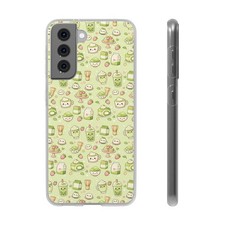 Matcha Kawaii Phone Case Pattern Flexi Case iPhone Samsung