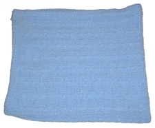 Circo Target Blue Baby Blanket Chenille Cable Knit Rope Security