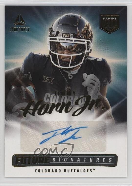2025 Panini Luminance Future Signatures NIL Jimmy Horn Jr Rookie Auto RC