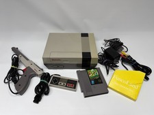 Nintendo NES Bundle, Console, Controller, Zapper Cables. 1 Soccer Game