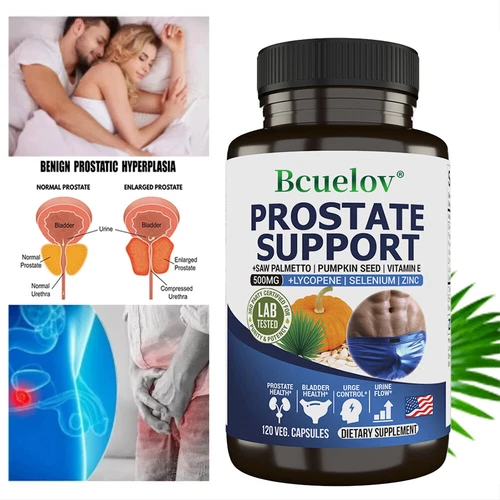 Prostate Support Capsules - Increase Urinary Flow,Prostate & Bladder Health
