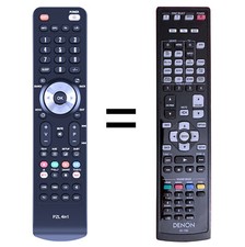 RC-1166 Replace Remote Control Work For DENON AVR3313CI Home Theater AV Receiver