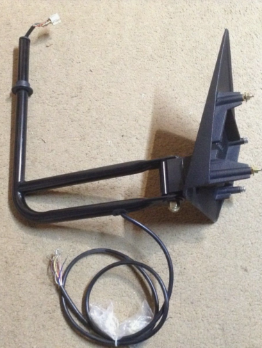 ROSCO FORD F550 DRIVER'S SIDE MIRROR ARM PATCH MOUNT WIRED HEAT POWER TURN 10PIN - Afbeelding 1 van 5