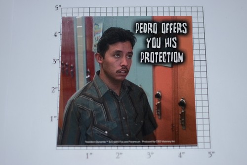 Napoleon Dynamite 2005 Licensed Movie Sticker Collectible Merchandise Pedro Kip - Bild 4 von 7
