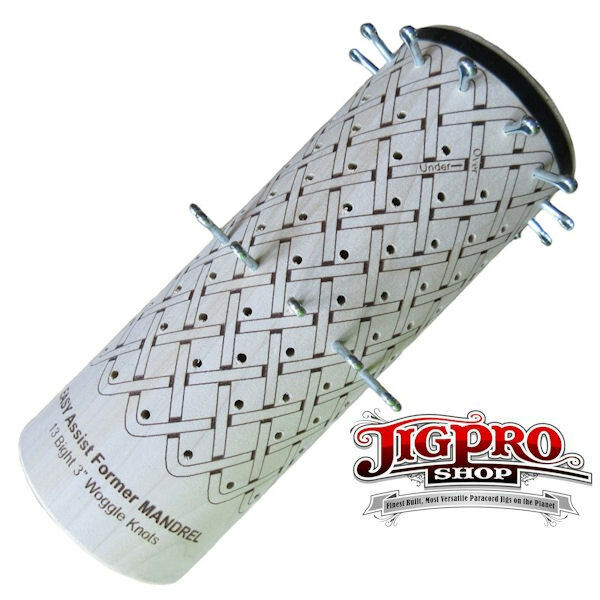 Jig Pro Shop Easy Assist Former Mandrel For Tying Turks Head/Woggle Knots (1 1/4" 7 Bight) - View #10