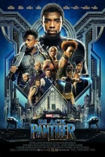 Black Panther Movie Poster Print Wall Art 20x30