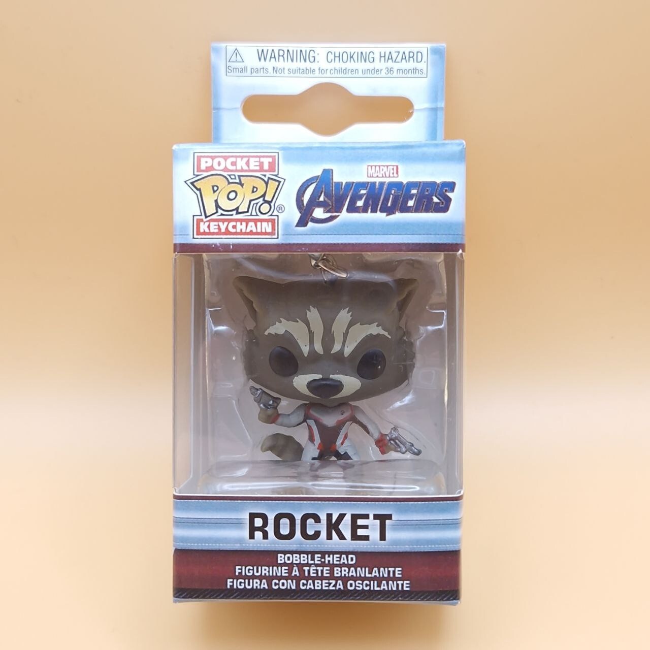 Llavero Funko Pop Rocket Avengers Marvel