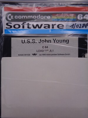 COMMODORE 64/128 -- U.S.S. JOHN YOUNG (MAGIC BYTES - DISK)