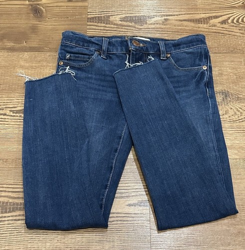 Ann Taylor Loft Jeans Size 24/00 Blue Denim Cotton Stretch Legging - Picture 5 of 11