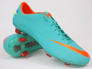 blue and orange nike mercurials
