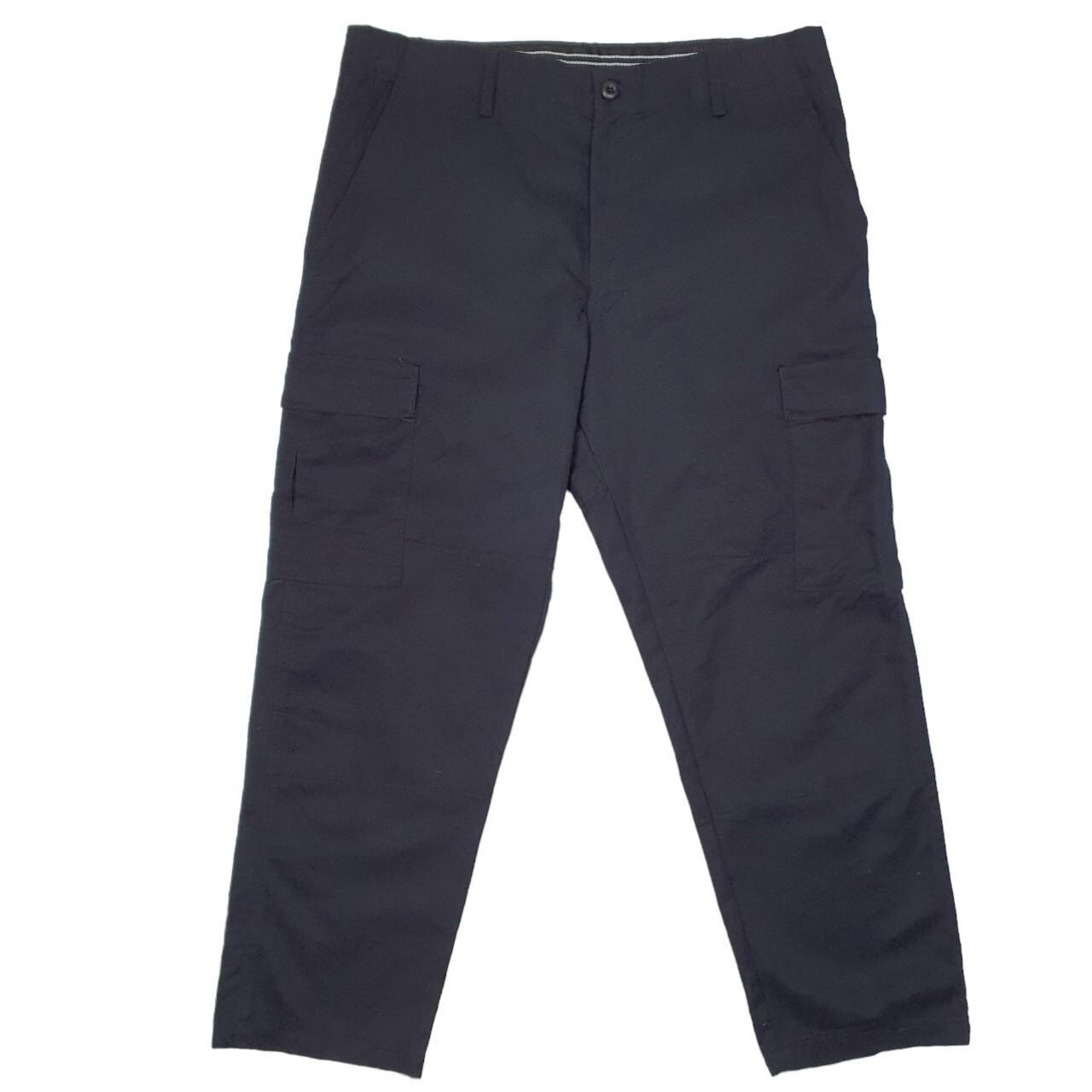 VF IMAGEWEAR Combat Pants Cargo Trousers Cotton  &  Polyester Navy Mens W38 L30 image 2