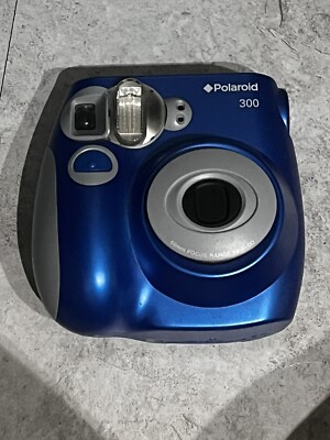 Polaroid PIC-300 Fotocamera Istantanea – Blu – Stampa Mini Formato – Divertente E Facile Da Usare