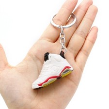 High Quality Jordan 3D Mini Sneaker Keychain Shoe Pair with Box  Bag