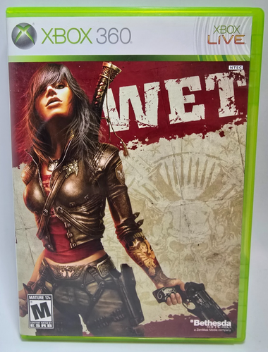 Wet (Microsoft Xbox 360, 2009) Complete CIB