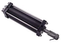 Tailgate Air Cylinder   2-1/2"DIA.X8"STROKE CYL W/CLVS
