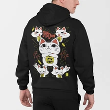 Dandadan Cat Turbo-Granny Cute Anime Manga Cat Costume Pullover Hoodie All Size