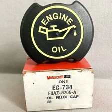 NOS Ford Motorcraft Engine Oil Filler Cap For 90-92 Mustang EC-734 F0AZ-6766-A