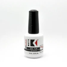KUPA GelFinity Soak Off Gel Top Coat Matte Finish (No Wipe) 0.5 Fl Oz