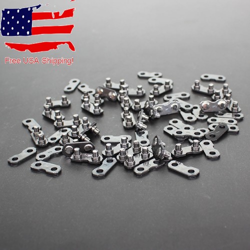 25x 3/8" Chainsaw Master Link Repair Preset Straps 050058 For Oregon