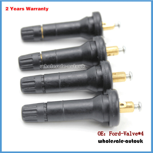 4PCS/set FIT Ford Fiesta 2014+ Replacement TPMS Tyre Pressure Sensor Valves Stem - Picture 1 of 8