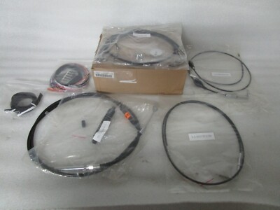 96-06 Harley Road King / Road Glide LA Choppers Black Vinyl Cable Kit 12''-14''