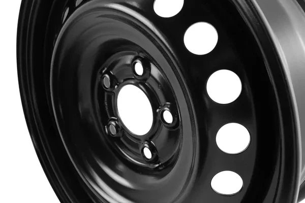 Nueva llanta de acero original de fábrica negra de 16" x 6,5" Nissan Leaf 2013-2023 Foto 4 de 4