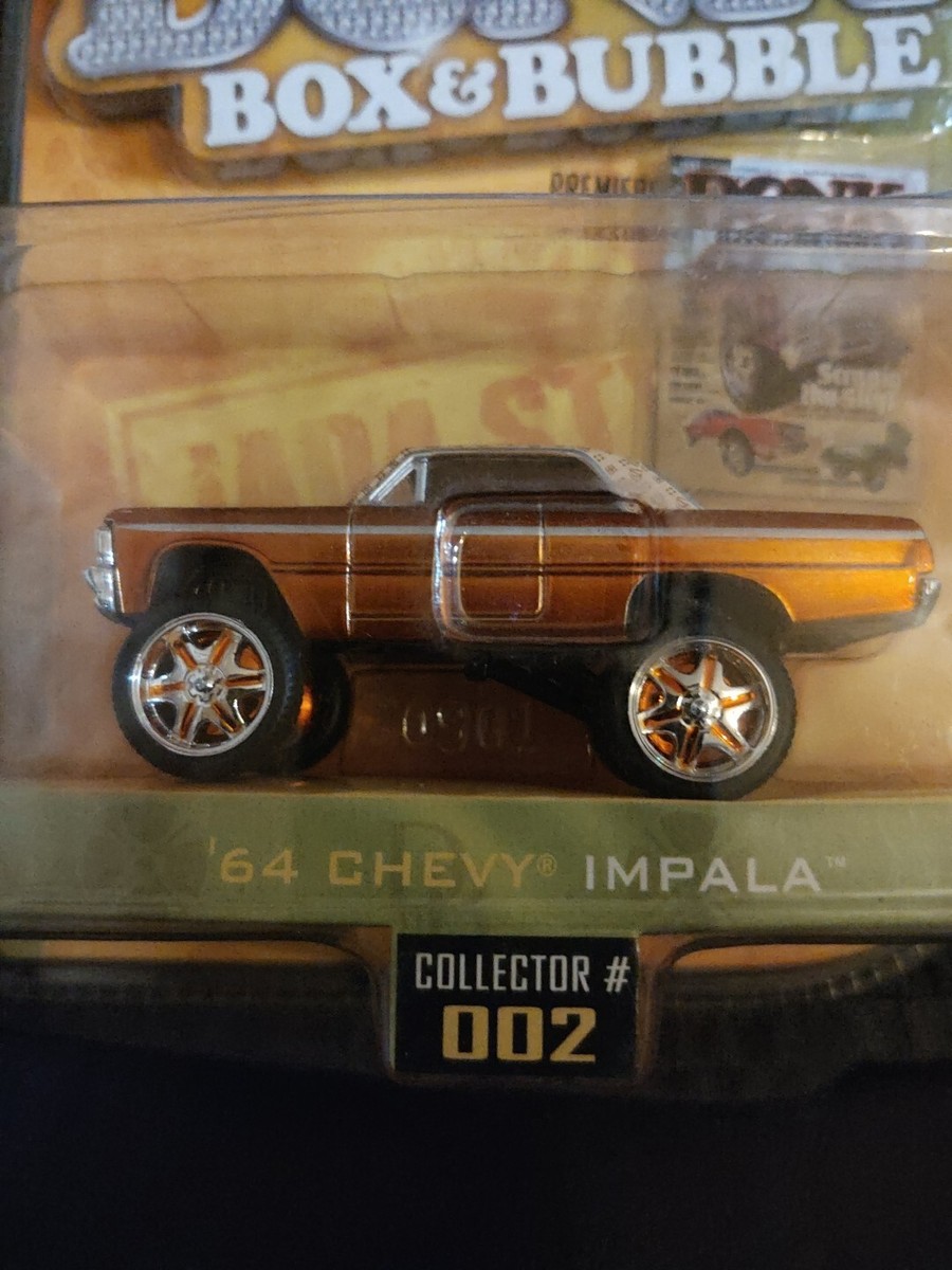 Jada Toys 1:64 Donk Box & Bubble '64 Chevy Impala Orange Candy