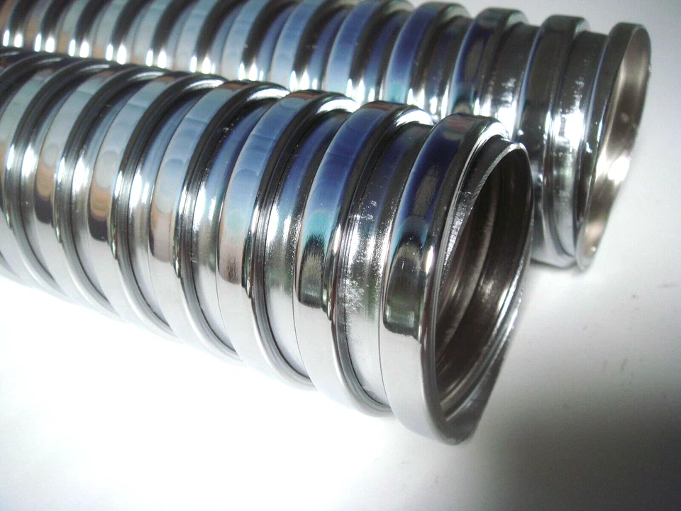 Гибкая крышка выхлопной системы Harley FL EL с поворотным кулаком хромированная V-Twin 30-0110 X1 - Изображение 4 из 4