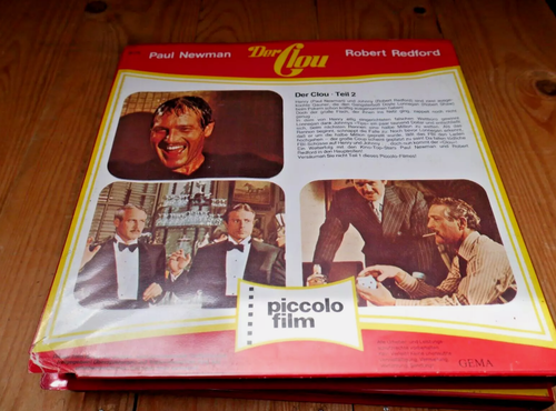 The Sting 1973 Der Clou Super 8 Movie 2 Reels German +LP Soundtrack Scott Joplin - Bild 6 von 12