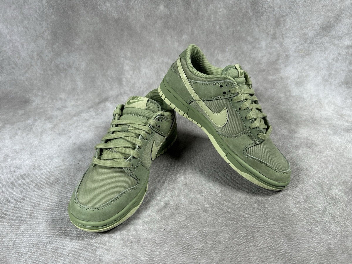 nike dunk low oil green