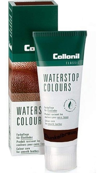 Collonil Waterstop Schuhcreme FüR Glattleder Dunkelbraun 75Ml 10/50/100/200 Stck-image