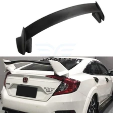 Rear Trunk Wing Spoiler For 2017-2020 Honda Civic Hatchback 1.5L 2.0L Black