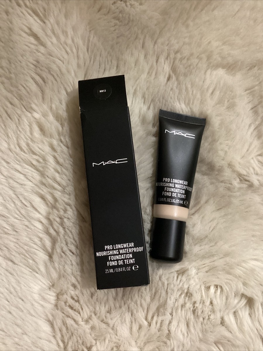 Mac Pro Longwear Waterproof Foundation NW13 New In Box