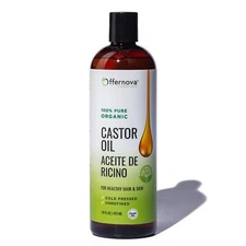 Castor Oil - Aceite de Ricino - Cold Pressed 100% Pure Certified Organic Hexa...