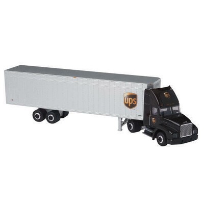 United Parcel Service Ups Mack Cab Tractor Diecast Trailer Die