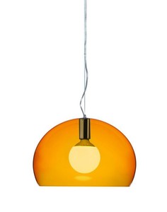 Kartell Fly Ceiling Light Suspension Small Orange 9053 K4 Ebay