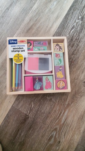 Doug Disney Princess Wooden Stamp Set 