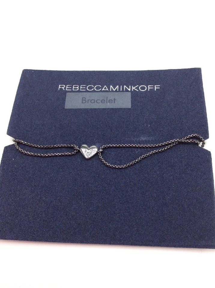 Pulsera Corazón Tono Hematita Rebecca Minkoff $38 RM35 Foto 4 de 4