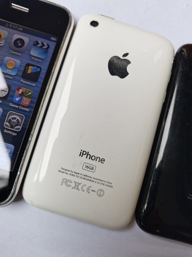 iOS 6 Apple iPhone 3GS - 8G 16G 32GB (Unlocked) A1303 (GSM) 100% Working - Picture 3 of 10
